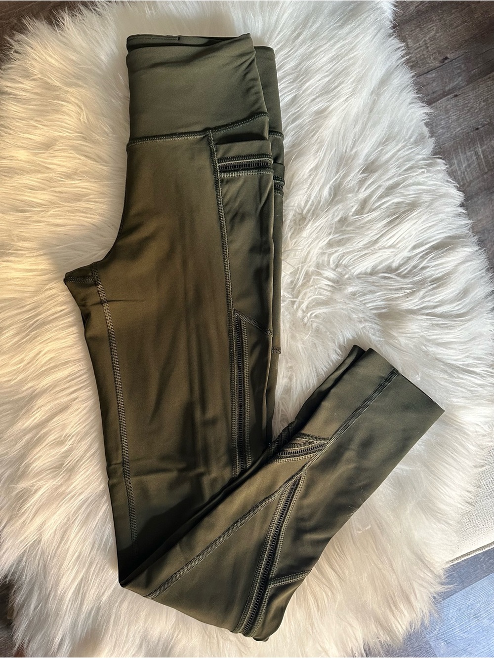 Victoria’s Secret Total Knockout Sports Olive Green Athletic Leggings